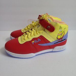 NEW Fila Rockos Modern Life Heffer X F-13 Shoes Size 8 Yellow Red